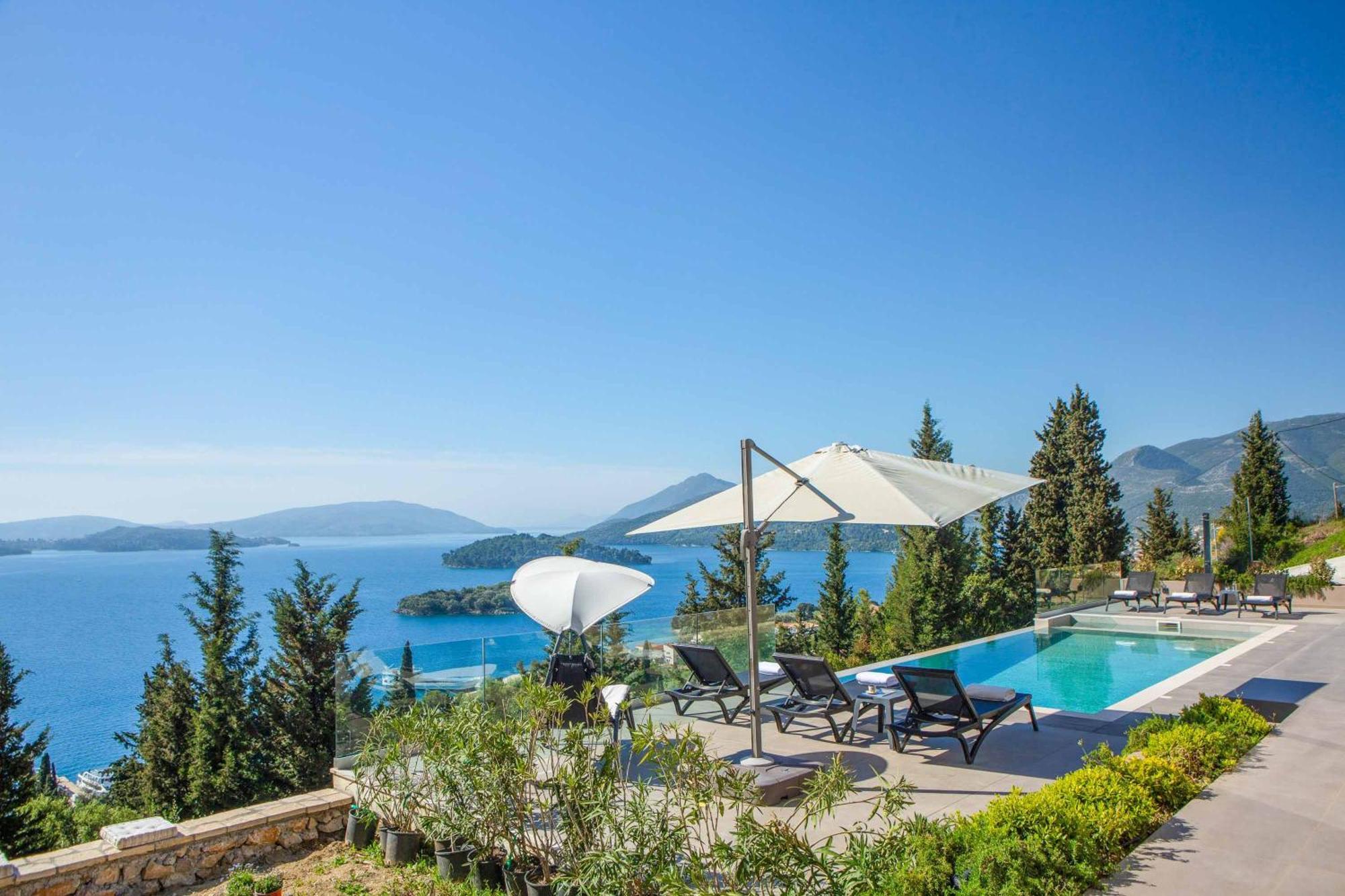 Villa Ino Lefkas Нидри Экстерьер фото