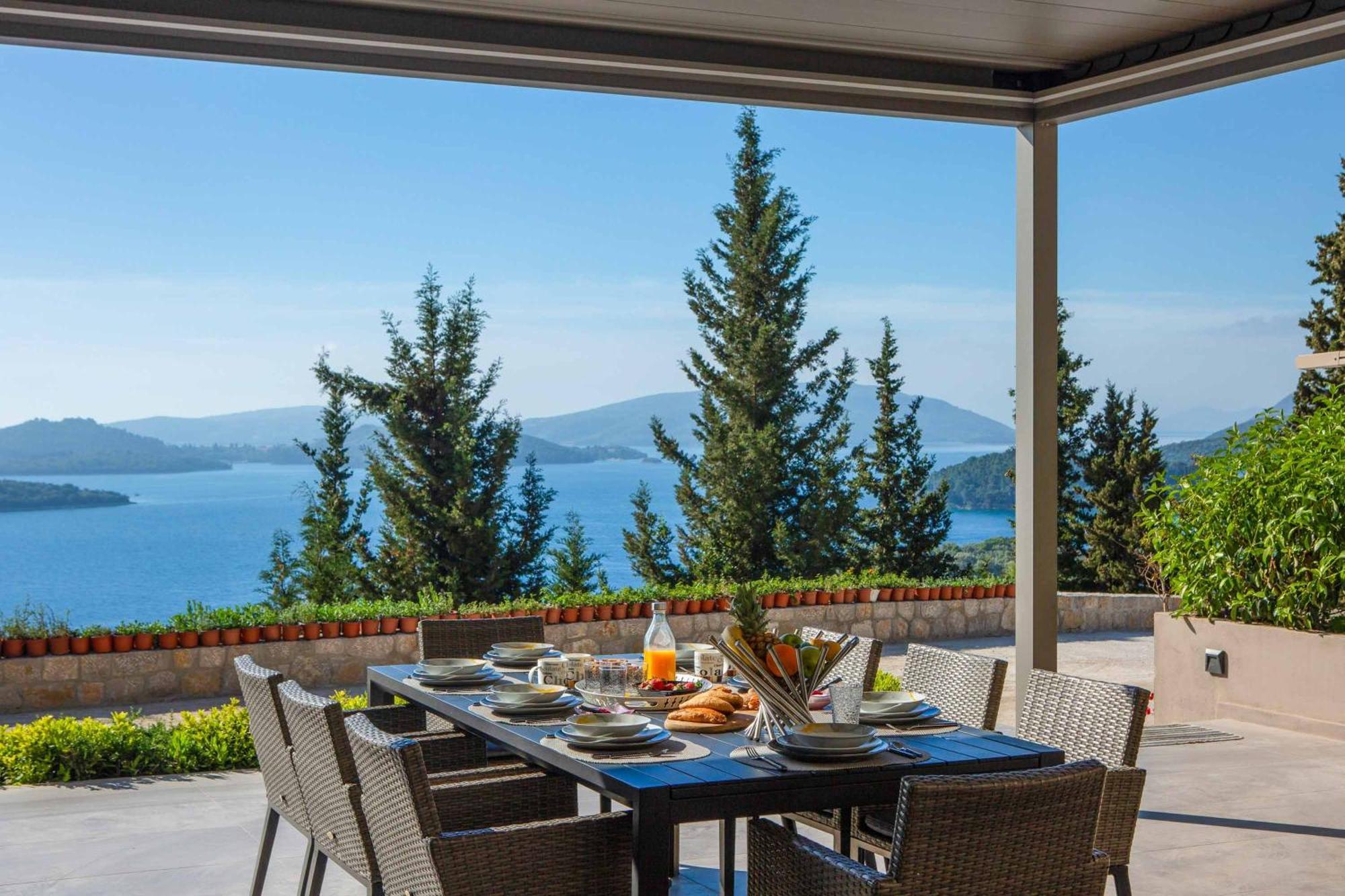Villa Ino Lefkas Нидри Экстерьер фото