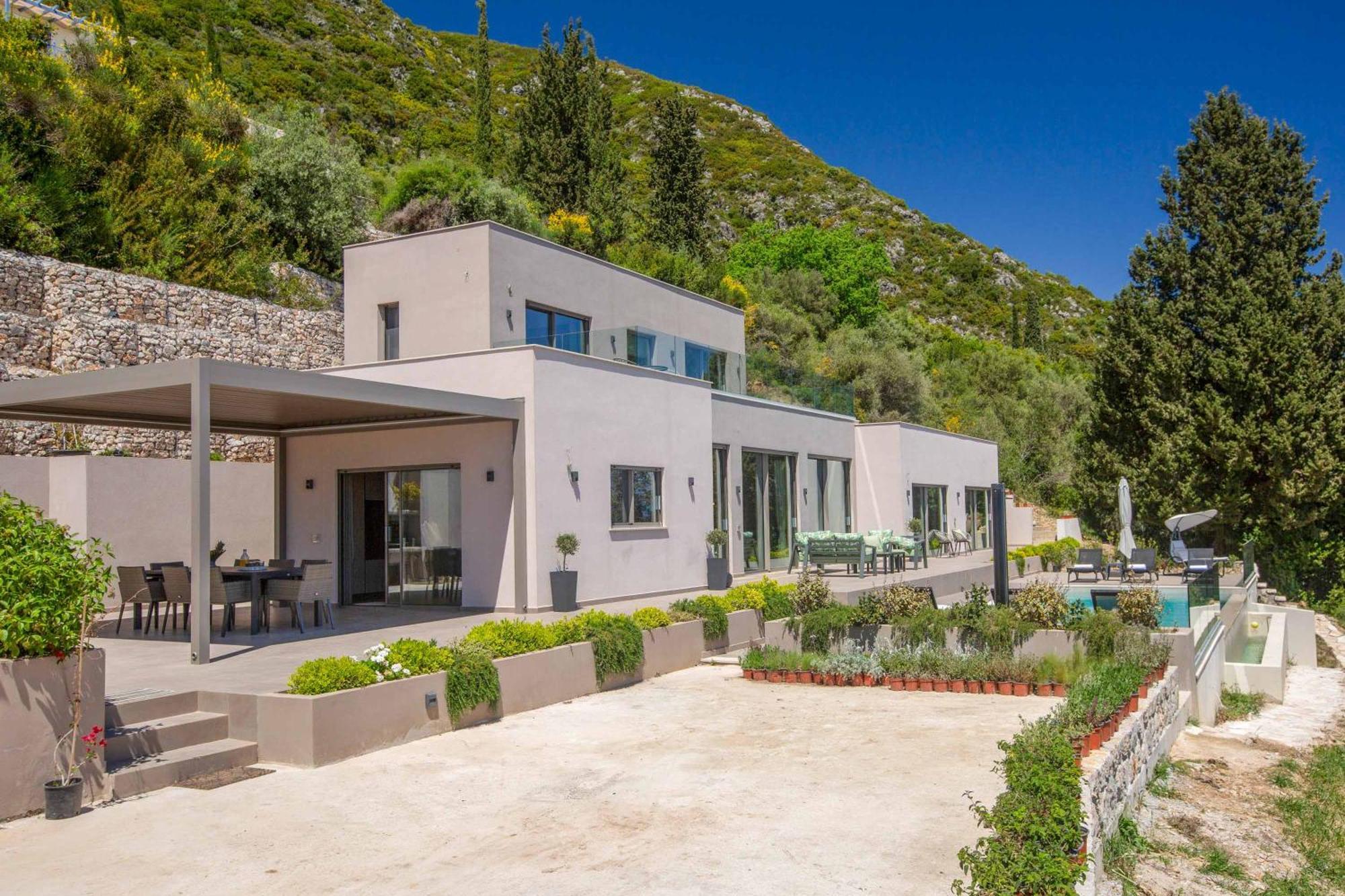 Villa Ino Lefkas Нидри Экстерьер фото