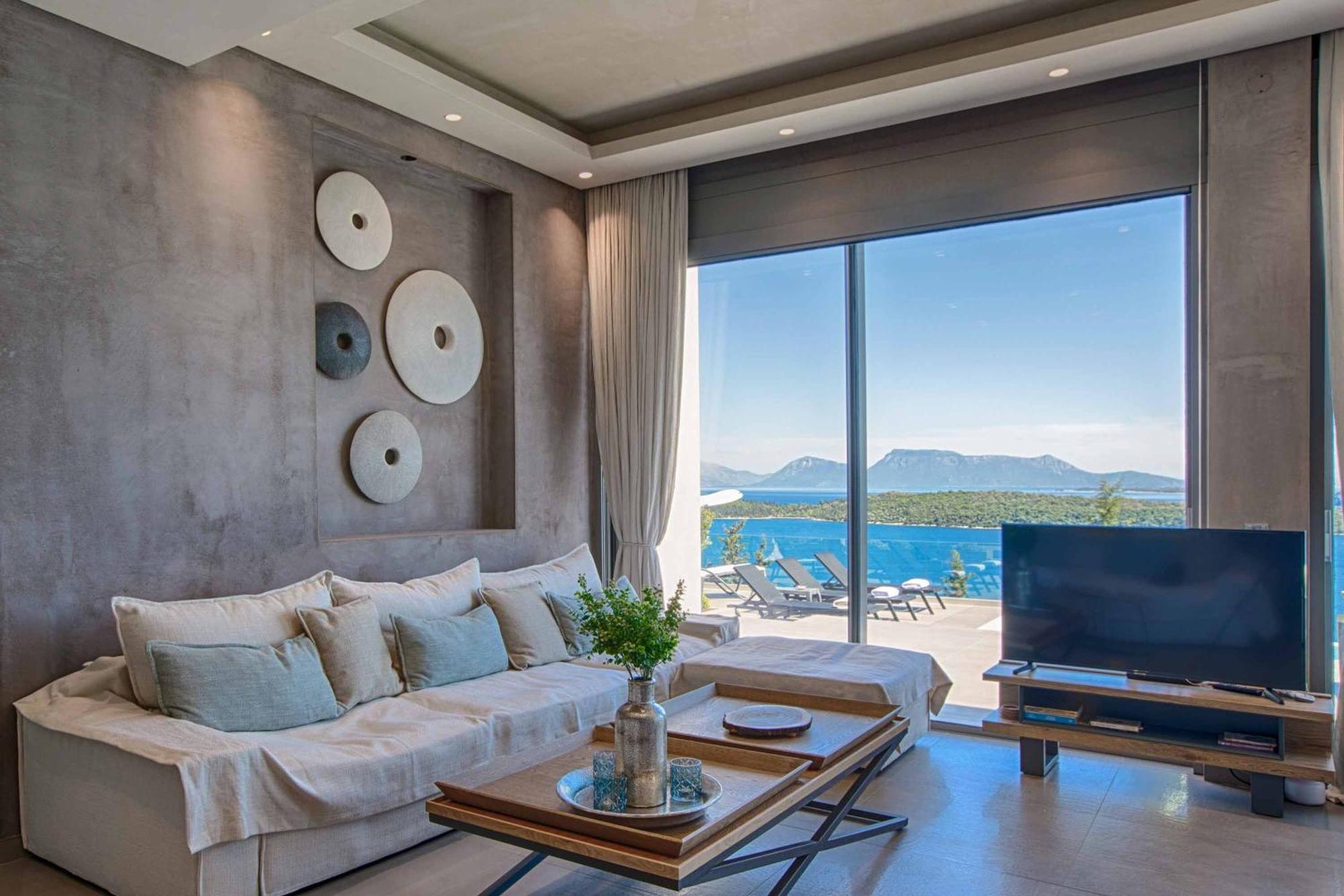 Villa Ino Lefkas Нидри Экстерьер фото