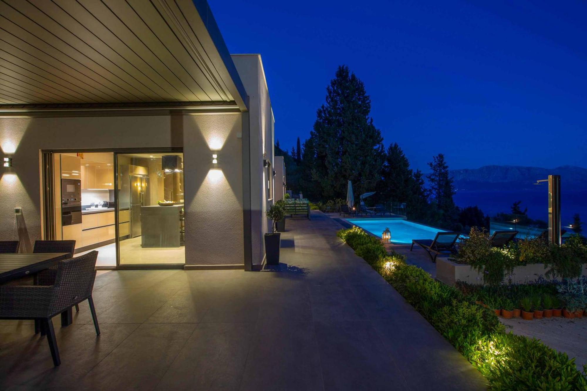Villa Ino Lefkas Нидри Экстерьер фото