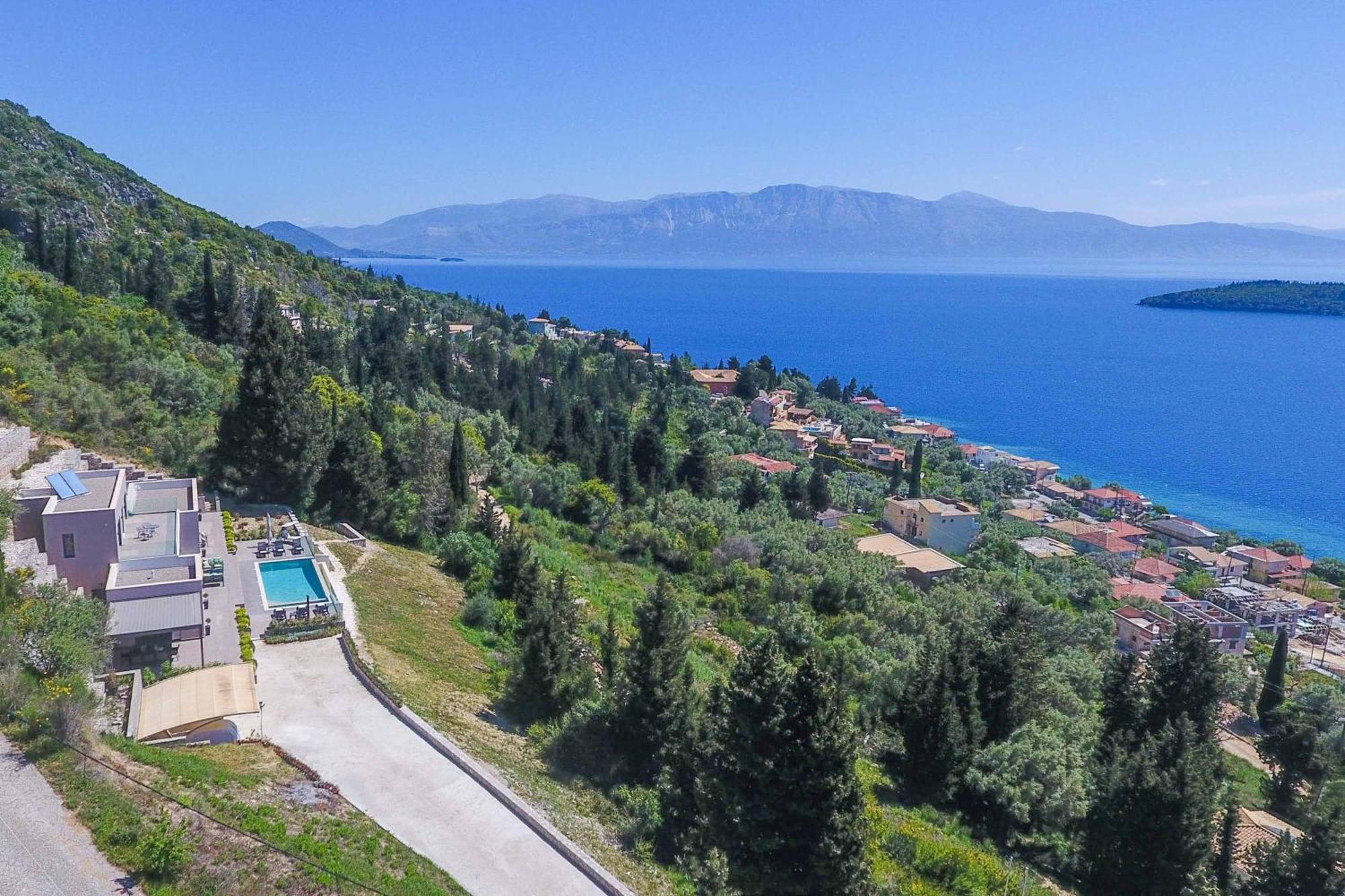 Villa Ino Lefkas Нидри Экстерьер фото