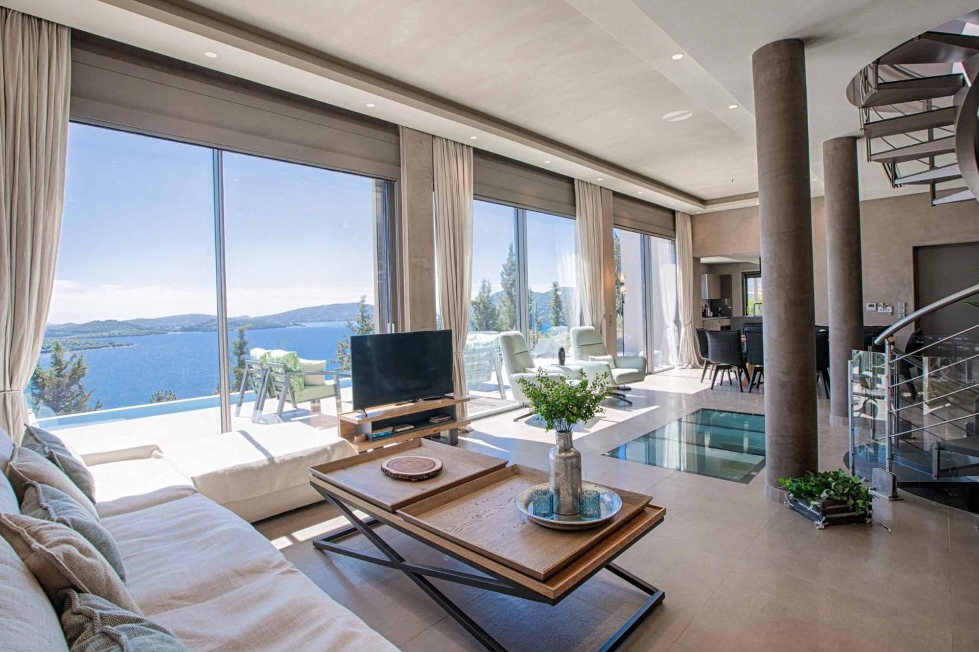 Villa Ino Lefkas Нидри Экстерьер фото