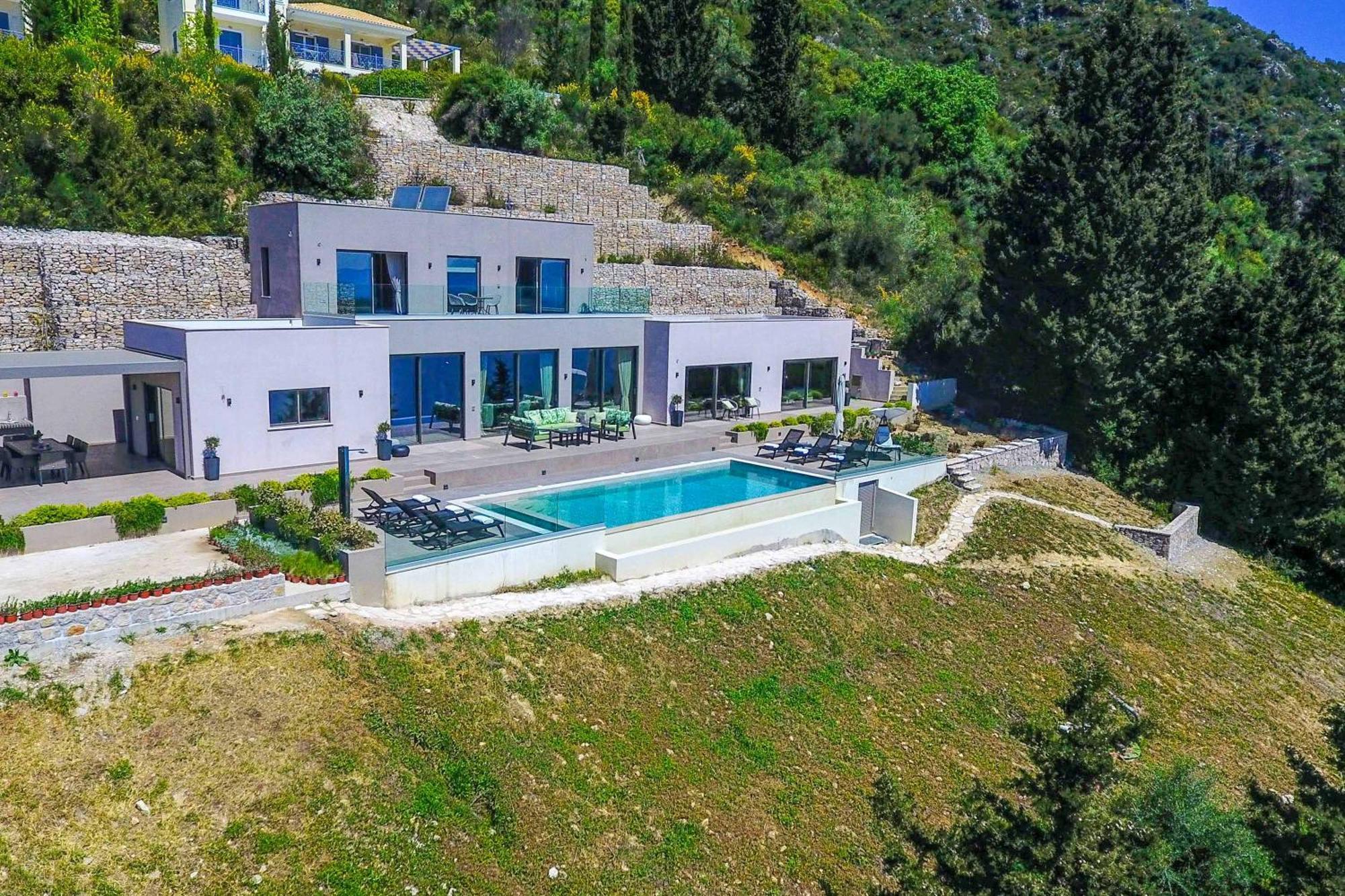 Villa Ino Lefkas Нидри Экстерьер фото